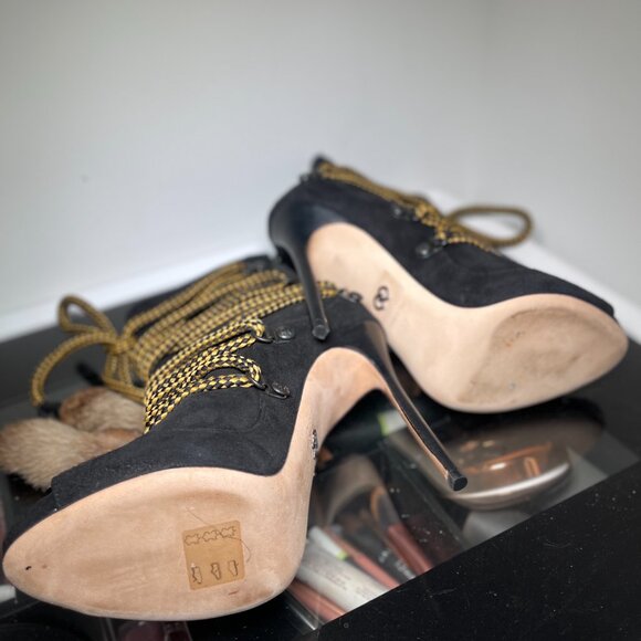 DSQUARED2 Riri Fur Booties - Picture 2 of 4